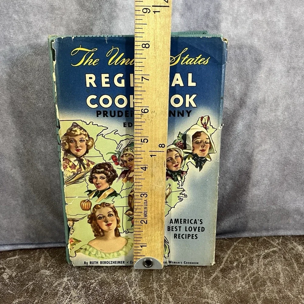 Prudence Penny Binding Of The American Woman's Cookbook Regional Cookbook 1953
